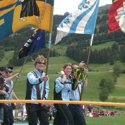 Fête Régionale de l'Oberland à Zweissimen en 2009 avec la FSG Le Lieu